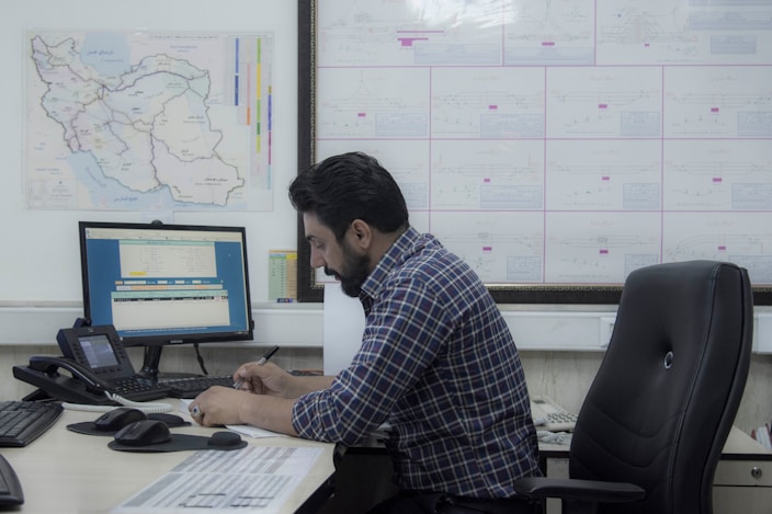 Enterprise Solutions screen showcasing manufacturing data tracking and shop floor management